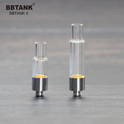BBTANKの工場卸し売り元の完全なガラス カートリッジ0.5ml 1.0 2.0グラム、510糸、適合の広い範囲の粘着性オイル