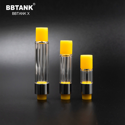 BBTANKの工場卸し売り元の完全なガラス カートリッジ0.5ml 1.0 2.0グラム、510糸、適合の広い範囲の粘着性オイル