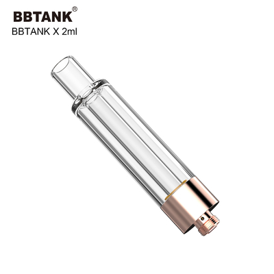 2ml CBDオイルのカートリッジ陶磁器のコイルThreaのすべてのガラス510のカートリッジ漏出無し