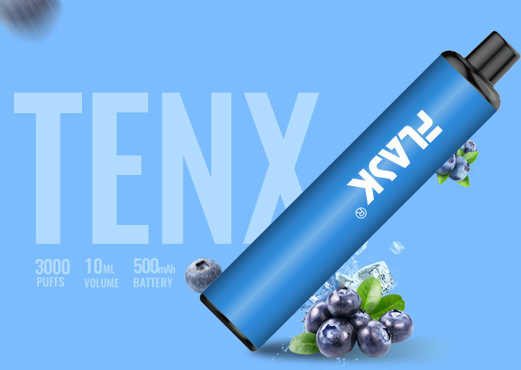 vapeジュースのポッド ジュースとのEcigaretteの味のEliquidのニコチン塩のフラスコTenx Vape